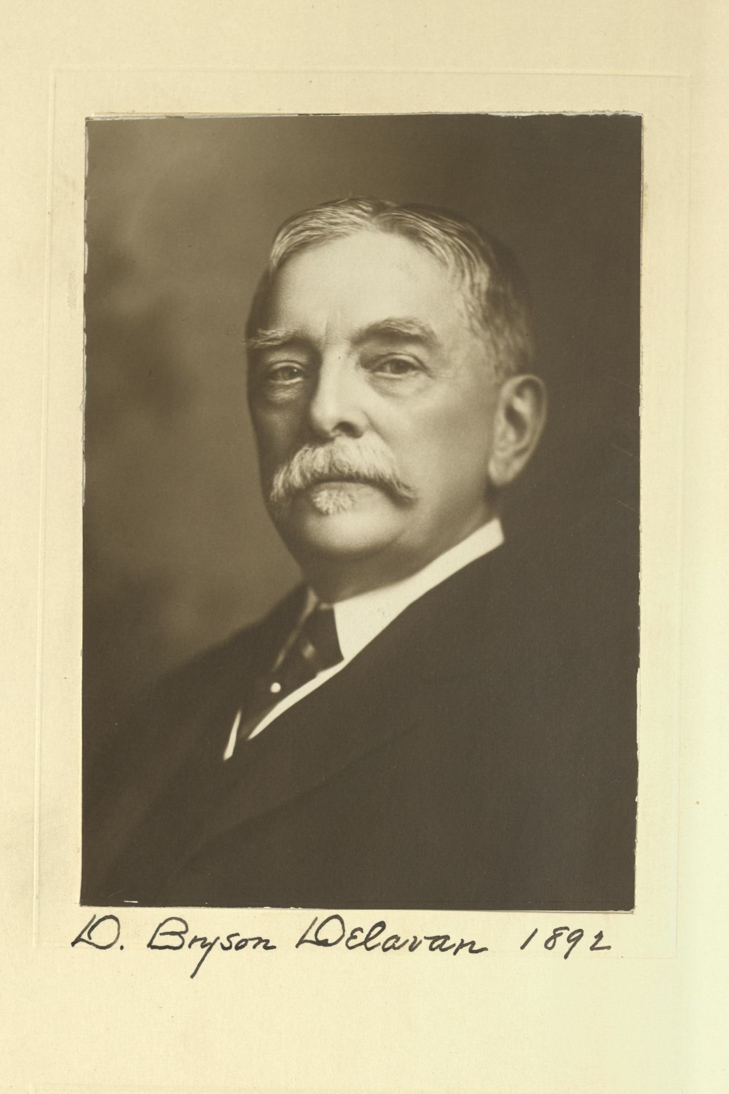 Member portrait of D. Bryson Delavan